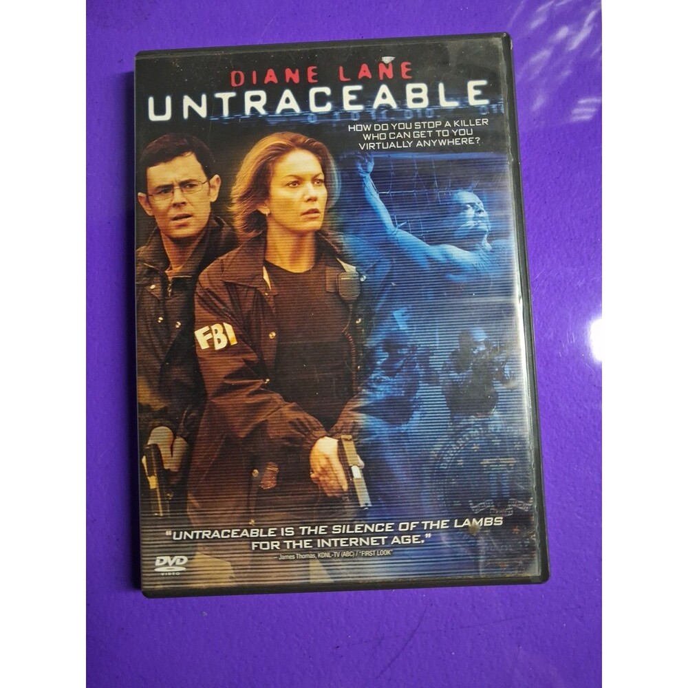 Untraceable - DVD - GOOD